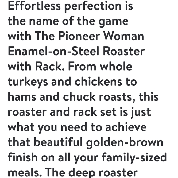 ❤️ New Pioneer Woman Teal Speckle Enamel on Steel Roaster with Rack - Picture 2 of 10